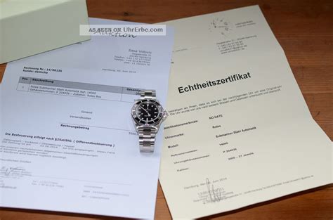 echtheitszertifikat rolex|Rolex watch authentication cost.